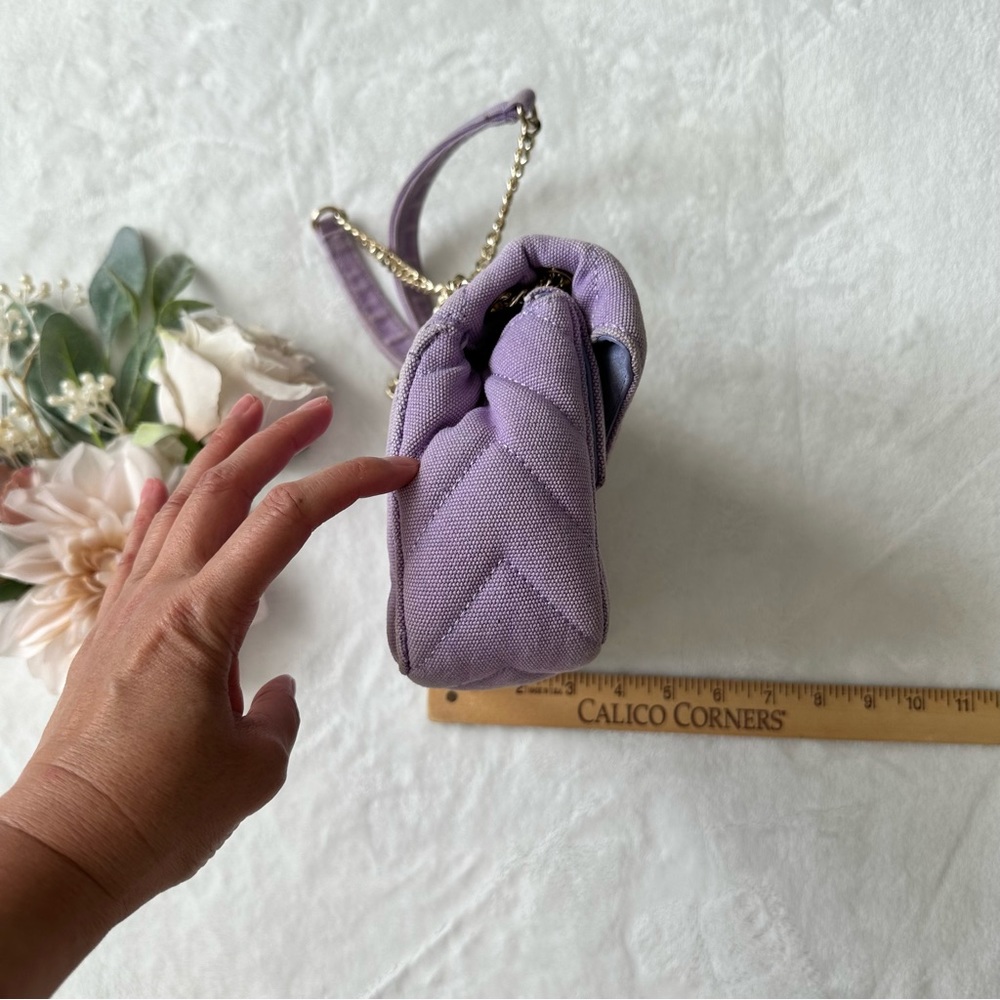 Sandro Purple Yza Crossbody Bag - Picture 8 of 17